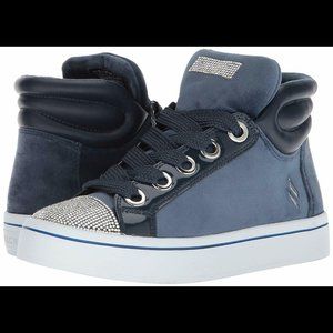 SKECHERS WOMEN'S HI-LITE VELVET RHINESTONE SNEAKER